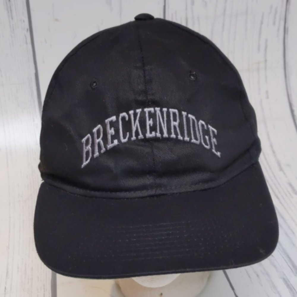Breckenridge Colorado Black Snapback Hat